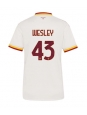 Ženske Nogometnih dresov AS Roma Wesley Franca #43 Gostujoči 2026-27 Kratki rokavi